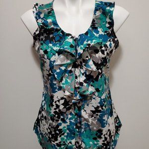 EUC  Banana Republic floral blouse size M